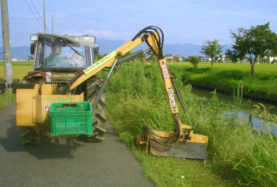 休耕地管理・整備の風景