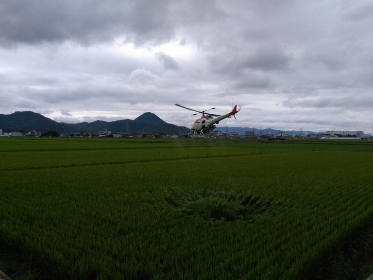 無人ヘリ防除 | 株式会社グリーンちゅうず 滋賀県野洲市のお米を全国へ